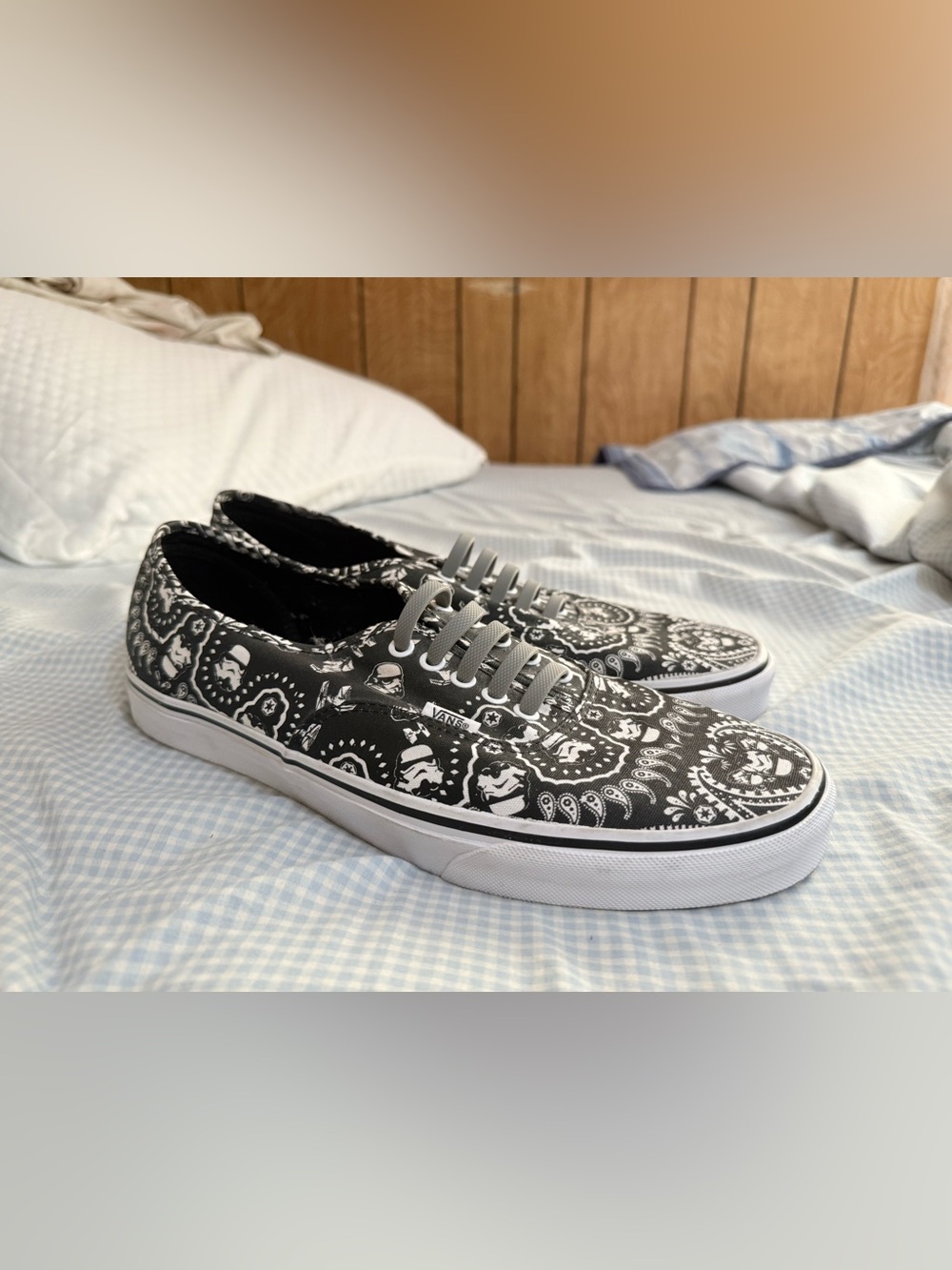 Vans Star Wars storm trooper sneakers